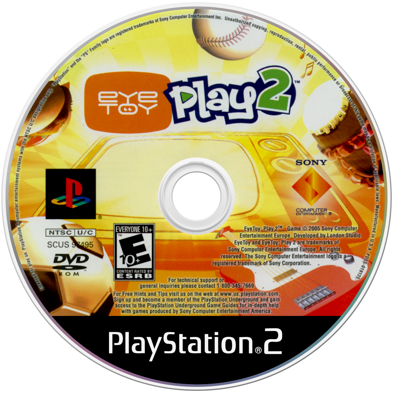 Eye Toy Play 2 [Platinum] media 5 for Playstation 2